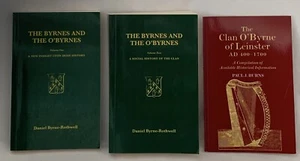 set of 3: 2000 years of history of Ireland's Byrnes & O'Byrnes ~ PB, vg - Picture 1 of 24