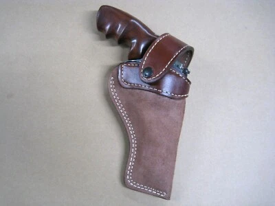 Azula Leather Strong Side Lined Outdoor Belt Holster For Colt Python Revolvers - Image 1 of 2