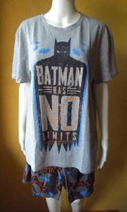 BATMAN - Mens - Summer Pyjama Shorts & T-Shirt Set - Size M - Picture 1 of 7