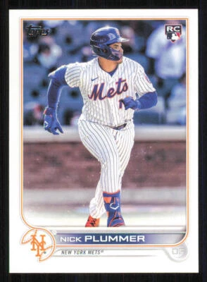 2022 Topps Update #US247 Nick Plummer RC - Image 1 of 2