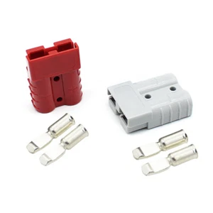 1PZ 50/120A 600V Connettore Rapido Batteria Connettore Rapido con Tappo Antipolvere - Foto 1 di 15
