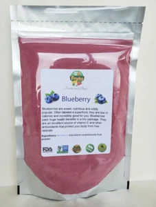 Blueberry powder 8oz (227g) Freeze Dried Vitamin C, Mental Health - SoFruta - Picture 1 of 12