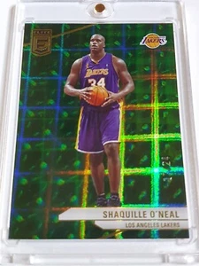 2023 Panini Donruss Elite Shaquille O'Neal #36 HYPER GREEN /24 Holo - Rare - Picture 1 of 3
