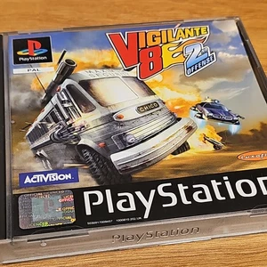 ps1 VIGILANTE 8 2nd Offense Boxed With Manual PAL UK Version ps2 ps3 - Picture 1 of 11