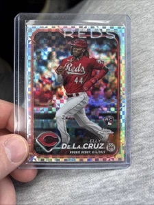 2024 Topps Chrome Update Series - Rookie Debut Elly De La Cruz #USC150 X-Fractor - Picture 1 of 2