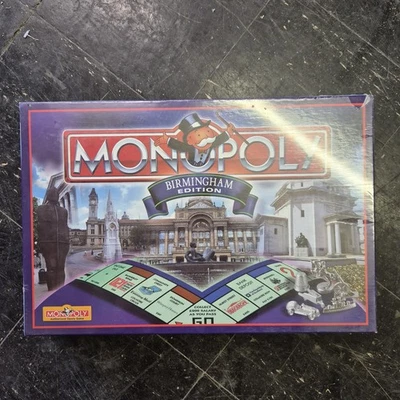 Vintage Monopoly Birmingham Edition 2005 Board Game - RARE SEALED VERSION - Image 1 of 2