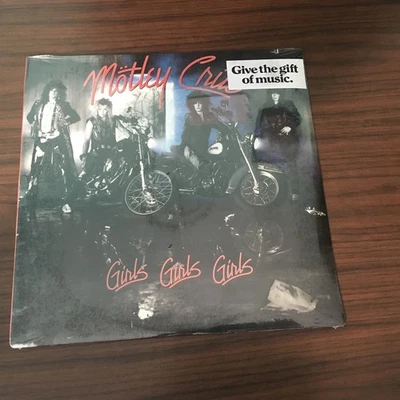 MOTLEY CRUE LP GIRLS GIRLS GIRLS 1987 ORIGINAL PRESS ELEKTRA 9 60725-1 SEALED. - Image 1 of 4