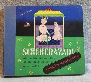 1946 Scheherazade Artur Rodzinski Rimsky Korsakov 12" 78 RPM 5-Record Album - Picture 1 of 11