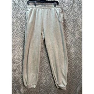 Pantalones deportivos GAP para mujer grises con cordón cintura salón medianos - Imagen 1 de 6