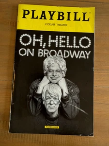 Oh, Hello Broadway Playbill December 2016 Nick Kroll John Mulaney - Picture 1 of 1