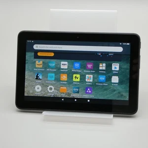 Amazon Fire 7 (12th Generation) Tablet 32GB Black Alexa 7 Inch HD Model P8AT8Z - Picture 1 of 15