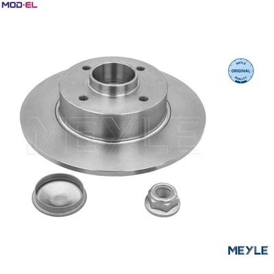 2x BRAKE DISC 16-15 523 4114 FOR RENAULT CLIO/III/EURO/CAMPUS/Sportour/Van 1.5L - Image 1 of 4