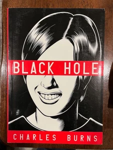 Black Hole by Charles Burns: Used, Great Shape, First Paperback Edition Pantheon - Picture 1 of 3