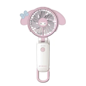 RHYTHM Sanrio Collab Mobile Handy Fan USB-C 3WAY Strong Wind Model My Melody - Picture 1 of 1