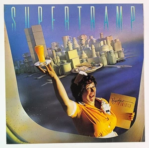 Supertramp FRÜHSTÜCK IN AMERIKA Plattenladen PROMO FLAT Poster 12x12 Rock - Bild 1 von 1