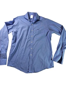 Brooks Brothers Makers Blue Dress Shirt Men’s 16-36 French Cuffs - Picture 1 of 10