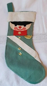 MCM Filzstrumpf grün SOLDAT 15" lang 50er 60er Jahre - Bild 1 von 4