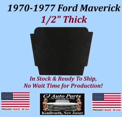 NUEVO FORD MAVERICK 1970-1977 CAPÓ AISLAMIENTO - 1/2" GRUESO Foto 1 de 2