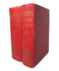 Kempe's Engineers Year-Book 2 vols Morgan-Grampian 1969 Hardcover Book Set - Picture 1 of 9