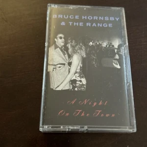 BRUCE HORNSBY A NIGHT ON THE TOWN VINTAGE CASSETTE - Picture 1 of 3
