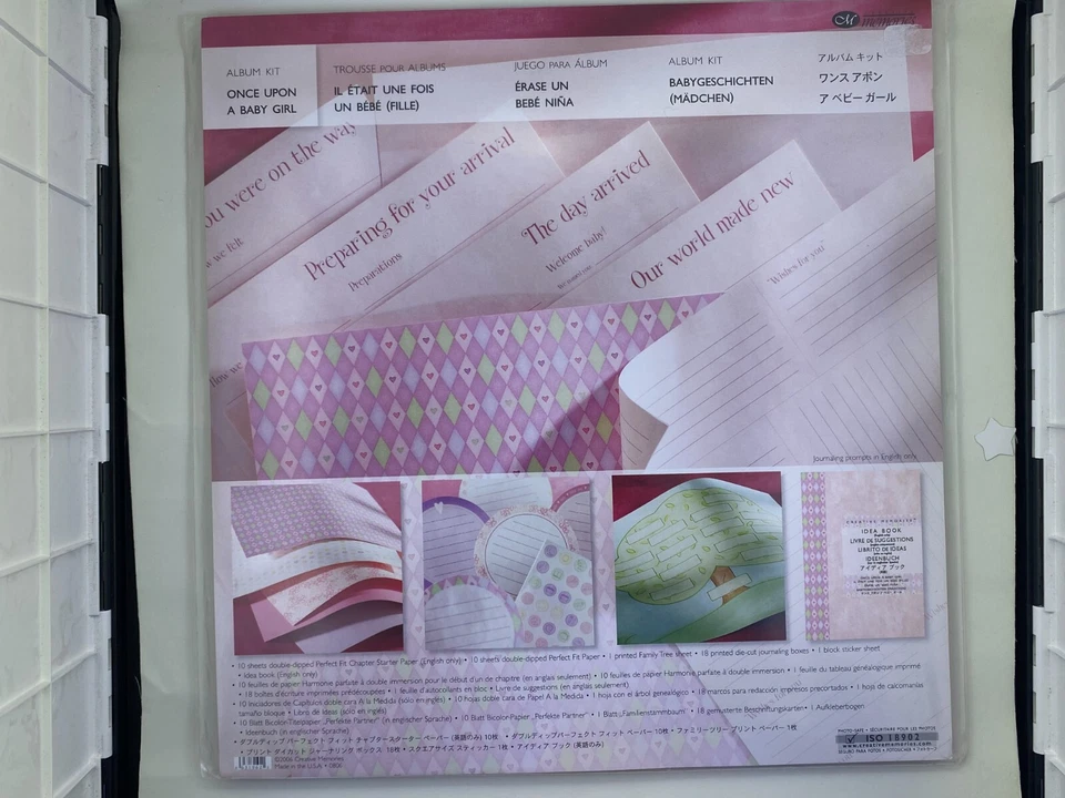 Creative Memories BABY GIRL наклейки бумаги фото коврик это яркий мягкий вы выбираете - Изображение 1 из 1