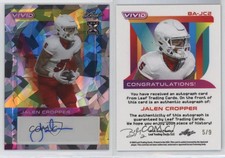 2023 Leaf Vivid Gray Crystal /9 Jalen Cropper #BA-JC2 Auto