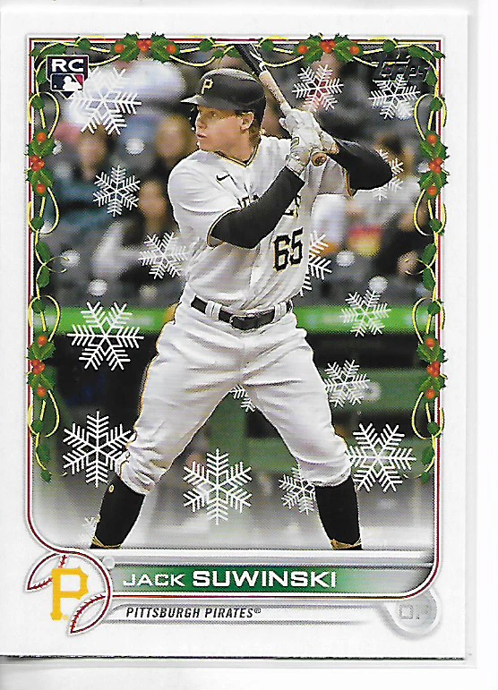 2022 Topps Holiday Jack Suwinski Rookie Card - Image 1 of 1