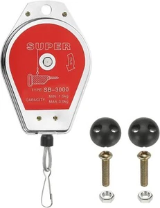 Retractable Spring Balancer, 3.3-6.6lbs (1.5-3kg) Bearing Spring Tool Load - Picture 1 of 6