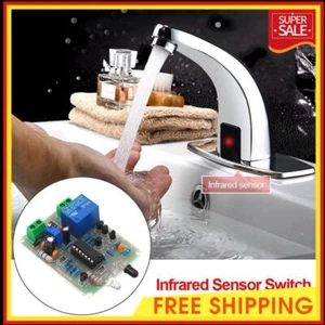 Infrared Proximity Switch Board DIY Kit 0-40s Automatic Faucet Sensor Module - Picture 1 of 7