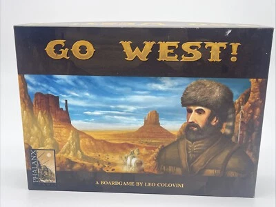 BNIB Go West Historical Family Board Game By Phalanx Strategy Games - Image 1 of 3