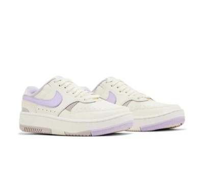 Women Nike Gamma Force Athletic Sneakers Shoes Pale Ivory/Lilac Bloom DX9176-110 - Image 1 of 4