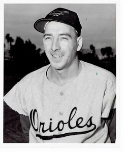 1950s Original Black & White Photo Billy Cox Baltimore Orioles - Picture 1 of 2