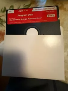 CHILDRENS WRITING AND PUBLISHING CENTER, Apple II computers - 5-1/4" DISK - Picture 1 of 4