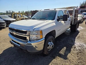 2011-2014 CHEVROLET SILVERADO 2500 HD PICKUP 6.6L TURBO DIESEL V8 213K MILES - Picture 1 of 13