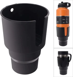 Large Car Cup Holder Adapter Compatible with Hydro Flask 32Oz 40Oz 50/50 Flask, - Picture 1 of 12