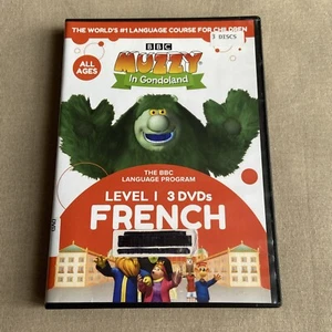 Muzzy in Gondoland: French Level 1 (DVD 2018 3-Disc Set) BBC ESL Language Kids + - Picture 1 of 9