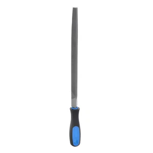 Triangular File 10" High Carbon Steel Double Cut Hand Rasp W Plastic Handle - Picture 1 of 5