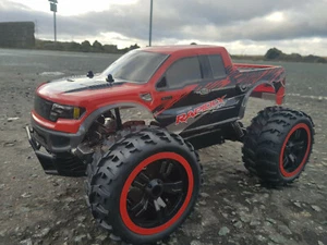 2.4GZ OFF ROAD American Monster Truck Radio Remote Control Car 1/10 20km/h - Picture 1 of 11
