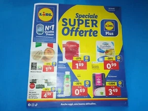 VOLANTINO LIDL PUBBLICITA' SUPERMERCATO DA COLLEZIONE - (32) - Foto 1 di 1