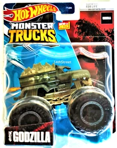 2023 HOT WHEELS MONSTER TRUCKS 1:64 - GODZILLA - Picture 1 of 1