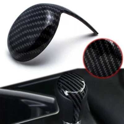 For Toyota RAV4 2014-2018 ABS Carbon Fiber Look Inner Gear Shift Knob Cover Trim - Изображение 1 из 4