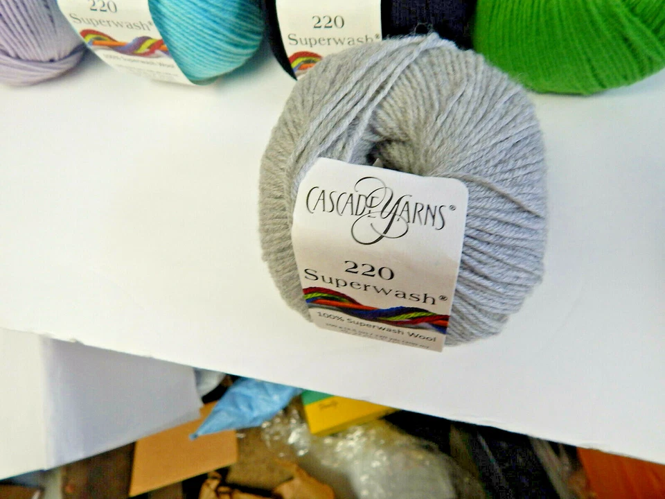 Cascade  220 Superwash Wool yarn   -  12 Colors - Image 1 of 1