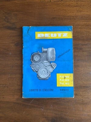 Libretto Istruzioni - Deutz (Raffreddati ad aria) - Immagine 1 di 4