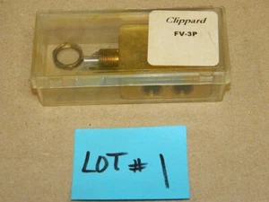 Clippard FV-3P 5 Way Plunger Valve 1/8" Viton Krytox NEW LOT # 1 - Picture 1 of 2