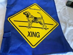 Bloodhound Dog Xing Sign - Picture 1 of 2