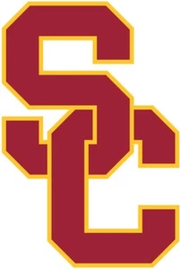 USC Trojans Logo - Die Cut Laminated Vinyl Sticker/Decal - Picture 1 of 1