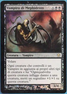 Mephidross Vampire FOIL Fifth Dawn (ITALIAN) HEAVILY PLD CARD (339580) ABUGames - Picture 1 of 2