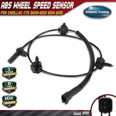 Sensor de velocidad de rueda ABS trasero izquierdo o derecho para Cadillac CTS 2008-2013 2014 2015 Foto 1 de 4