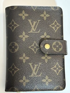 Vintage Louis Vuitton Geldbörse Organizer Reisepassetui Monogramm Canvas - Bild 1 von 18