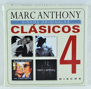 MARC ANTHONY - Discos Originales 4 Discos Clasicos - 4 CD Box Set 2013 - Picture 1 of 5